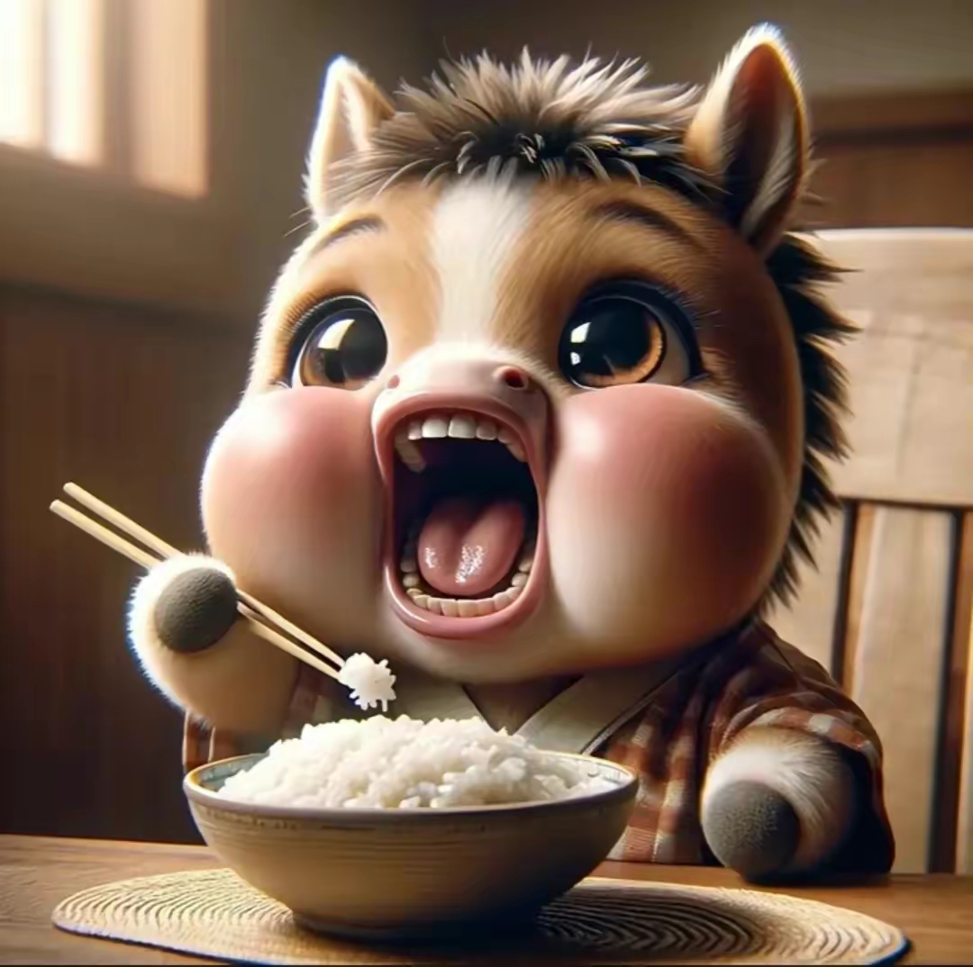 十二生肖干饭人萌萌哒
